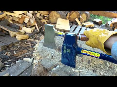 First Look: Estwing Sportsman's Hatchet and Fireside Friend Splitting Tool