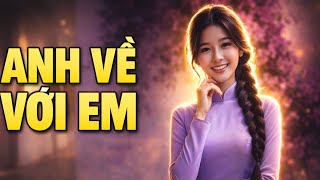 Anh Về Với Em 🎷 Saxophone Cafe Nhẹ Nhàng | Nhạc Saxophone Không Lời Thư Giãn Sâu Lắng Buổi Tối