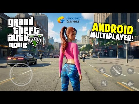 🔥 Tencent's New GTA 5 Mobile? (Android/iOS) - Codename Crime Vice Open World Mobile