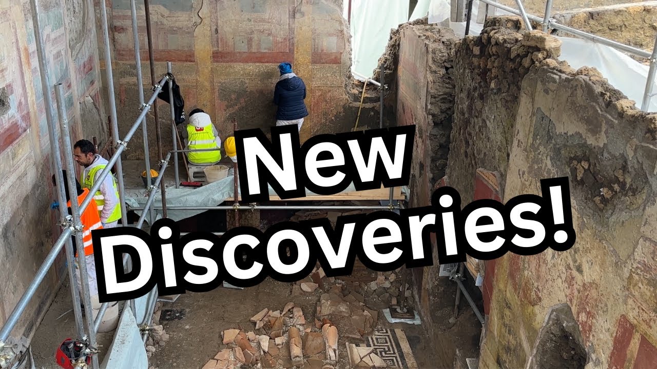 Explore the newest excavation in Pompeii!