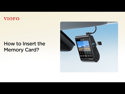Memory card setup