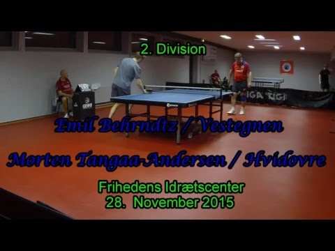 151128 2. Div, Emil Behrndtz - Morten Tangaa-Andersen