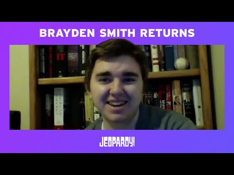 Brayden Smith Returns Today | JEOPARDY!