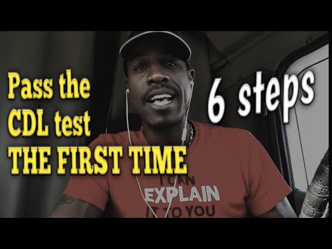 Pass your CDL test the first time. Here's how (step by step)