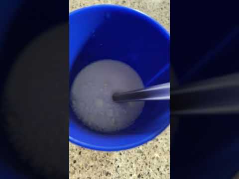 Trying milk magic chocolate milk straws