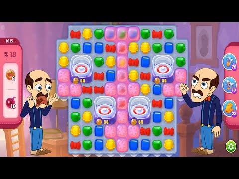 Homescapes - Level 1615 Super Hard Level Gameplay Walkthrough - New Update