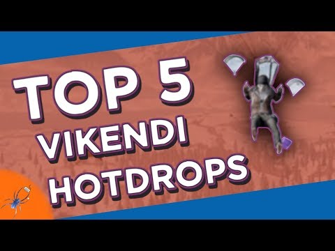 Hot Drop In Vikendi Map - Top 5 Vikendi hot drop locations