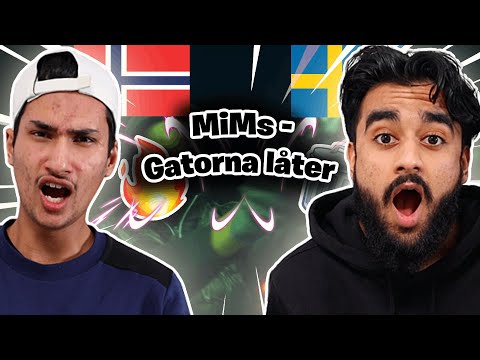 WOOW!! Norwegians React To (Swedish Rap) Reacting to MiMs - Gatorna låter (officiell video)