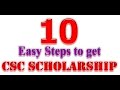 10 Easy steps to apply for CSC Scholarship China