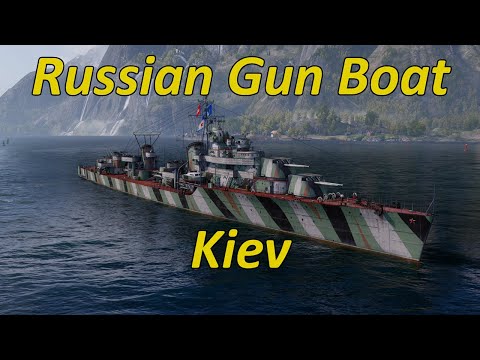 World of Warships | Kiev Russian Gun Boat Guide | Wookie Legend