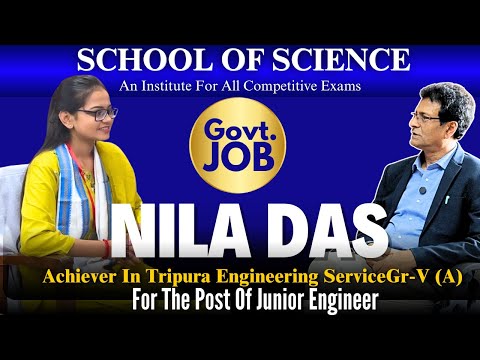 Nila Das | TES Junior Engineer | Govt. Job Achiever in Tripura Engineering Service Gr-V(A)