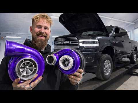 Installing ATS COMPOUND TURBOS on my 5th Gen CUMMINS
