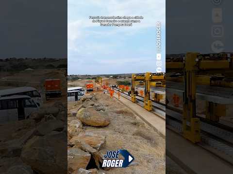 Obras da ferrovia #transnordestina chega em #piquetcarneiro e avança rumo #senadorpompeu #ceará #fyp