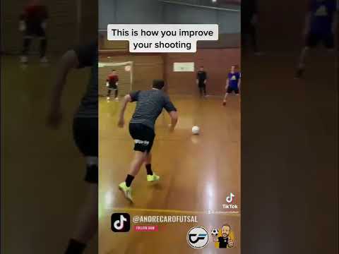 Futsal Shooting Drill - Winger Pivot movement