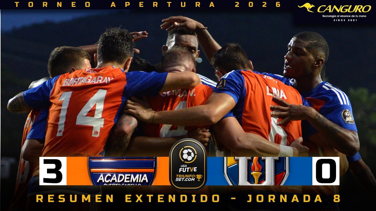 Academia Puerto Cabello vs Universidad Central Highlights