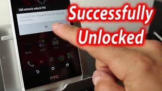 How To Unlock HTC One M8 - Unlock Sim Any Carrier Any Smartphone