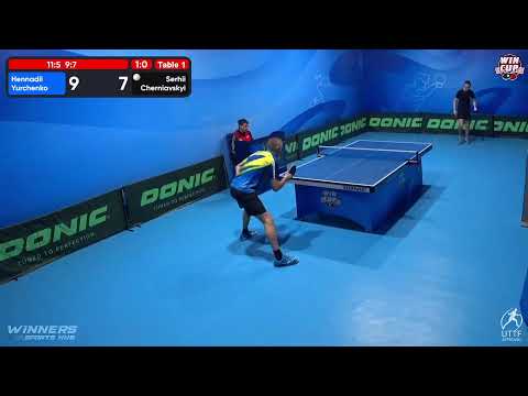 08:00 Hennadii Yurchenko  3-0 Serhii Cherniavskyi West 1 WIN CUP 20.11.2022 | TABLE TENNIS WINCUP