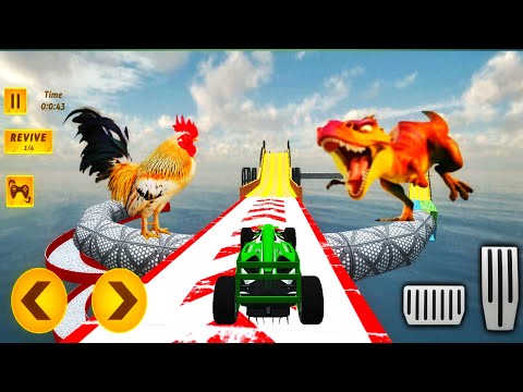 Formula Car Racing Stunts Ramp - Impossible Tracks Car game - Android Gameplay #39
