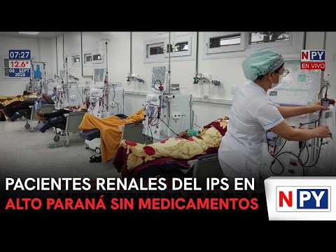 Pacientes renales del IPS en Alto Paraná sin medicamentos