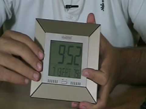 VideoYug - La Crosse Technology Atomic Clock with Temp