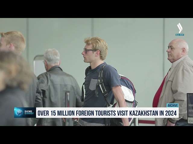 Kazakistan, 2024 yılında 15 milyonu aşkın turisti ağırladı