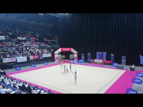 GR ensemble national 10-11 ans Ecully championne de France 2018