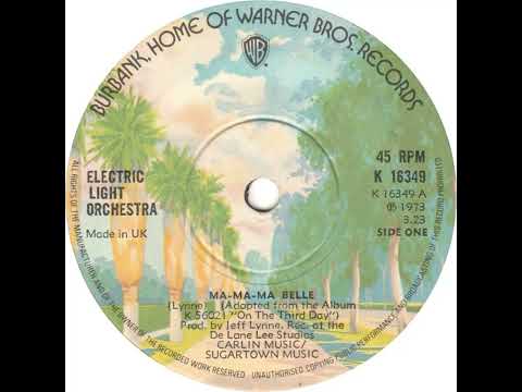 UK New Entry 1974 (48) Electric Light Orchestra - Ma-Ma-Ma Belle