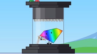 BFDIA 9 Dancing Scene But With The BFB Pulverized Assets