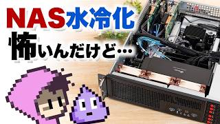 NASを本格水冷にすると機能美で満足できるってこと！
