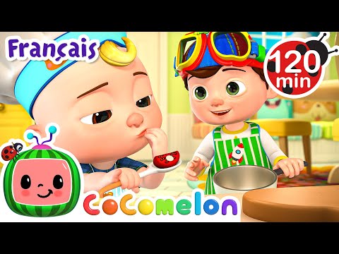 Voici comment à l'heure du dîner | CoComelon en Français | Chansons pour bébés