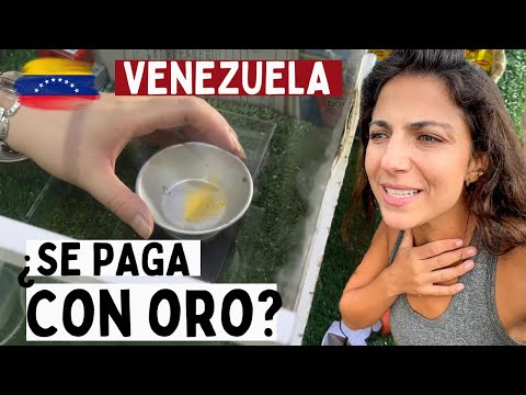 🤯THE VENEZUELAN ZONE where EVERYTHING is paid with GOLD [Gasoline, Food, EVERYTHING]