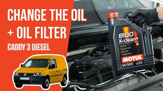 Youtube thumbnail of video "Change the oil and the oil filter Caddy mk3 2.0 SDI 🛢"