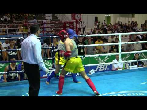 Sergei Kulyaba (Ukraine) - Eric Luna (USA) men, 63.5 kg