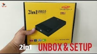 Tarabyte 2 in 1 usb 2.0 hard drive caseing unboxing & review || external hdd caseing unboxing