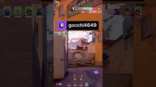 【VALORANT Montage】ごっち最高の瞬間 - Gocchi4649 KillHilights【EP9/Act1】#Shorts | gocchi4649 (#Twitch)