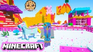 Cookieswirlc Minecraft Game Play Sugar World Animals Baby Elephant Ponies Let's Play Gaming Video