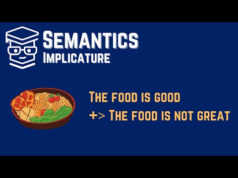 Pragmatics: Implicature