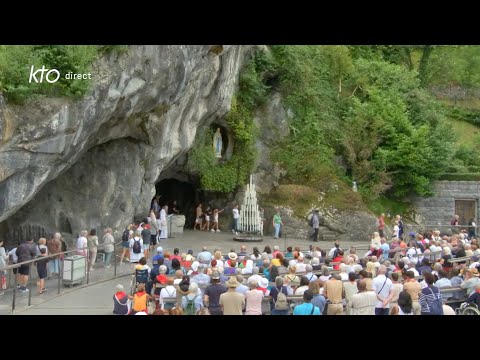Chapelet du 15 juillet 2024 à Lourdes