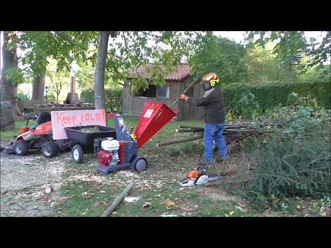 FBC Häcksler CIP 8, Chipper mit 13 PS Honda Motor, bis. 8 cm Holz-Ø