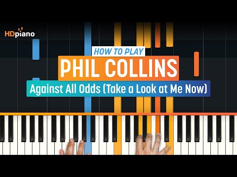 Phil Collins Against All Odds Take A Look At Me Now Sheet