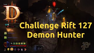 Diablo 3 - Challenge Rift - Challenge 127 - Demon Hunter - Failed