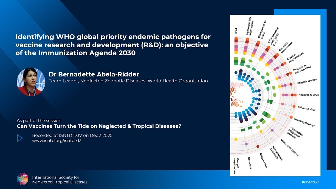 Identifying global priority endemic pathogens for vaccine research and development (R&D)