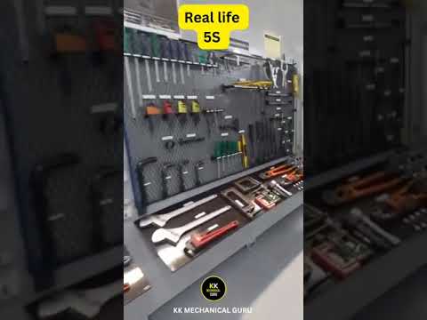 Exemplo da aplicação do #5S na #manutenção #kaizen  #poka_yoke #qualidadetotal