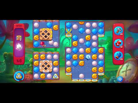 Fishdom Hard level 9720 no boosters フィッシュダム ハード