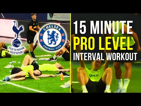 15 Minute PRO Level Soccer Interval Workout