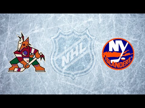 NHL New York Islanders vs Arizona Coyotes / Oct.23, 2021/Goals only