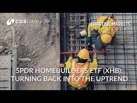 Charting Markets with Jeremy: SPDR Homebuilders ETF (XHB) - Turning Back Into The Uptrend