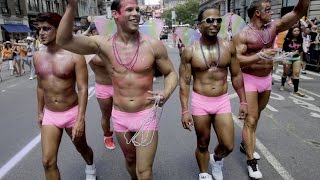 Жестокий разгон гей парада в Европе. Украина Сегодня Россия Новости 2015