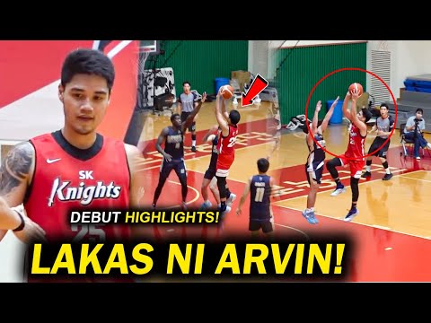 Arvin Tolentino Korea Debut Highlights! Solid Naging Galawan sa Game! Namangha mga Teammates!