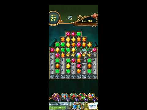 Jewel Castle 💎 🏰 - Jewels & Gems Match 3 Legend 2020 Level 38 ⭐⭐⭐ no Booster 👑 Android Gameplay ✅